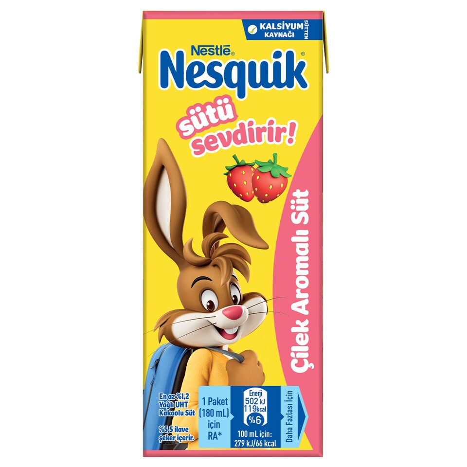 NESQUİK SÜT 180 ML. - ÇİLEK